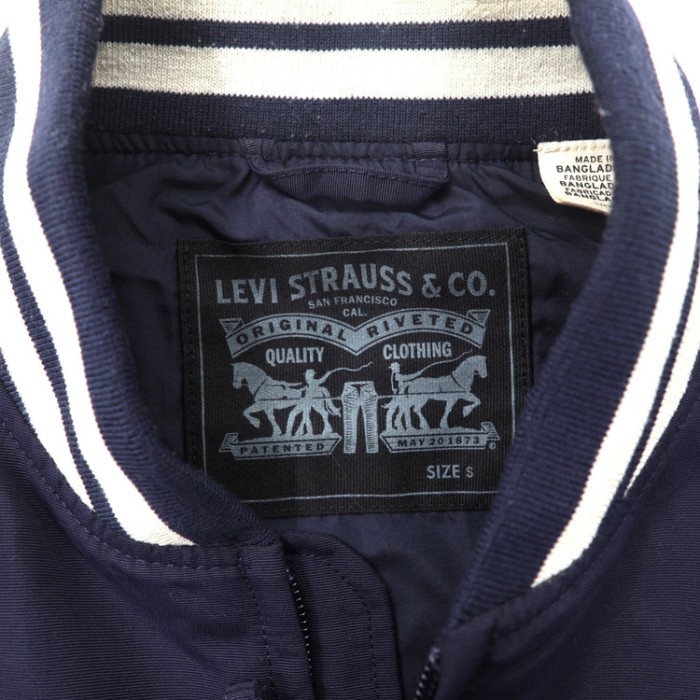 Levi's スタジャン S ネイビー ナイロン | Vintage.City 古着屋、古着コーデ情報を発信