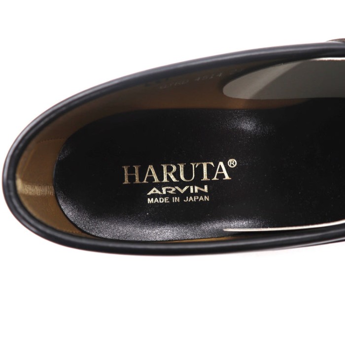 HARUTA コインローファー 24cm ブラック レザー 日本製 未使用品 | Vintage.City 古着屋、古着コーデ情報を発信