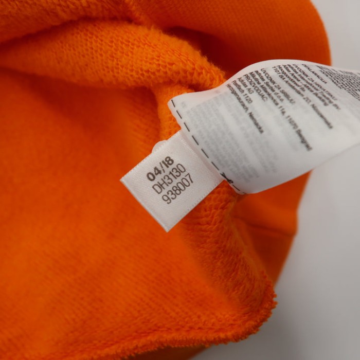 adidas originals クロップドフーディー OT オレンジ コットン スリーストライプス | Vintage.City 古着屋、古着コーデ情報を発信