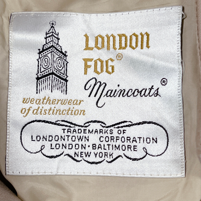 L-7 8REG London Fog  trench coat ロンドンフォグ トレンチコート ロングコート | Vintage.City 古着屋、古着コーデ情報を発信