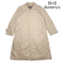 B-5　Burberry's Sten Color Coat バーバリー ステンカラーコート　ロングコート　無地 | Vintage.City 古着屋、古着コーデ情報を発信