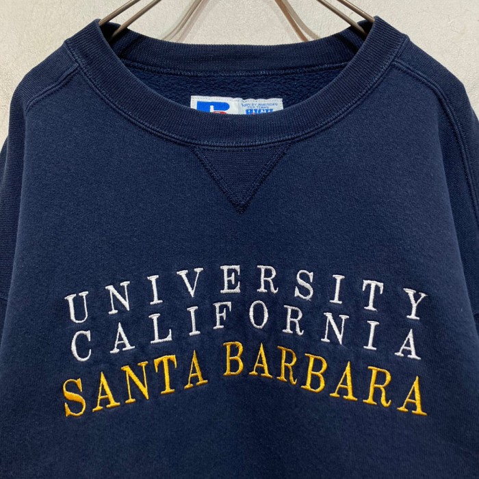 90’s “SANTA BARBARA” Embroidery Sweat Shirt 「Made in USA」 | Vintage.City 빈티지숍, 빈티지 코디 정보