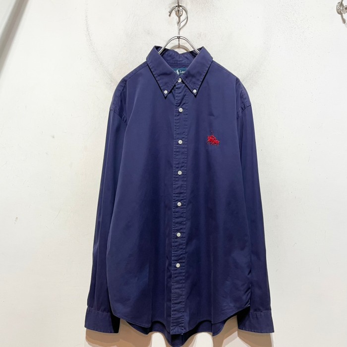 90's “Ralph Lauren” L/S One Point Shirt | Vintage.City Vintage Shops, Vintage Fashion Trends