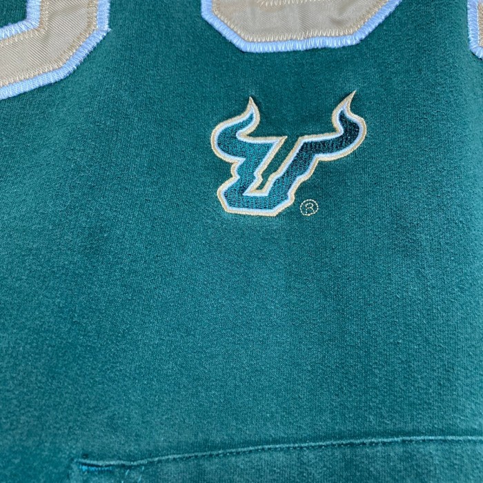 “USF” Embroidery Hoodie | Vintage.City 古着屋、古着コーデ情報を発信