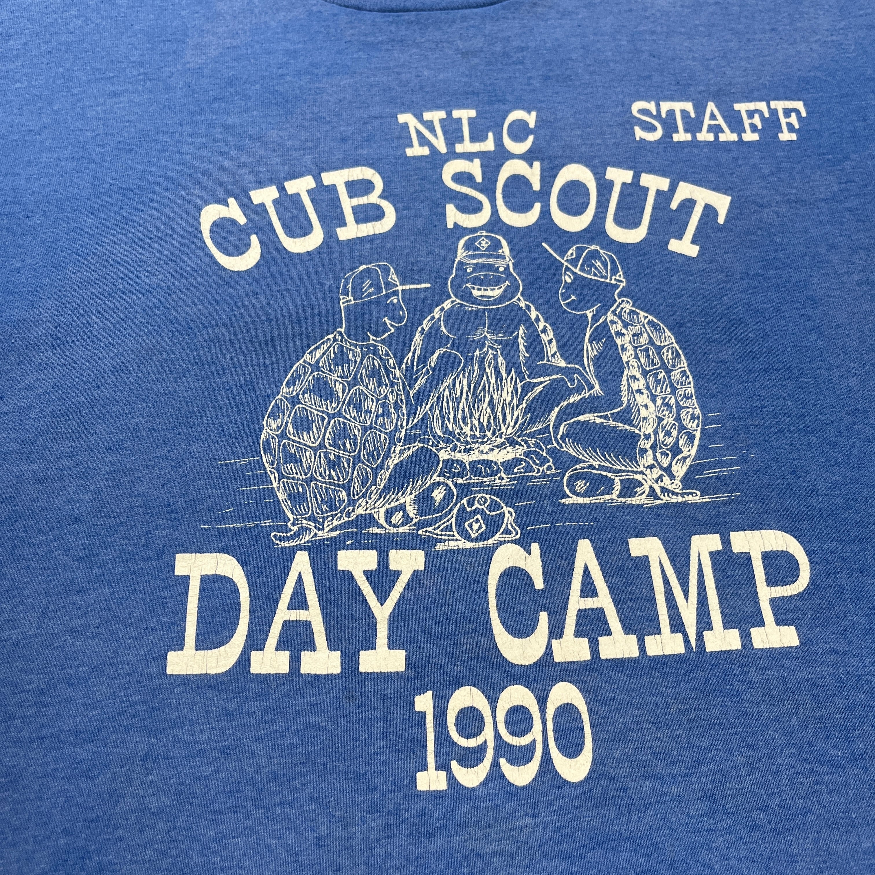 90s Cub Scout Three Turtles T-shirt / Made In USA 古着 Tee ヴィンテージ vintage  ボーイスカウト