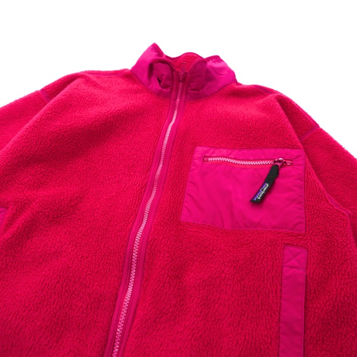 patagonia フルジップ フリースジャケット 8 ピンク ポリエステル Rマークタグ 25029 USA製 | Vintage.City 빈티지숍, 빈티지 코디 정보