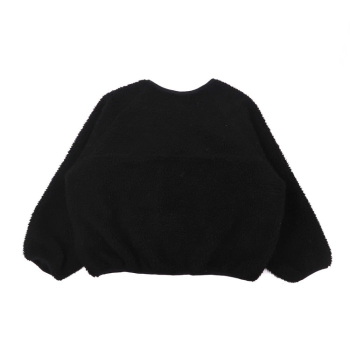 FIRST DOWN ボアジャケット M ブラック ポリエステル ロゴ刺繍 | Vintage.City 빈티지숍, 빈티지 코디 정보