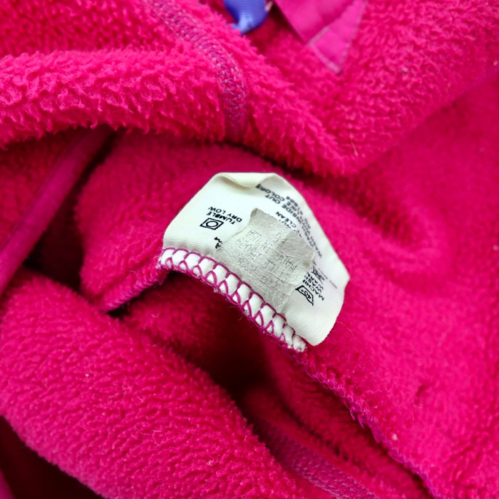 patagonia フルジップ フリースジャケット 8 ピンク ポリエステル Rマークタグ 25029 USA製 | Vintage.City 빈티지숍, 빈티지 코디 정보
