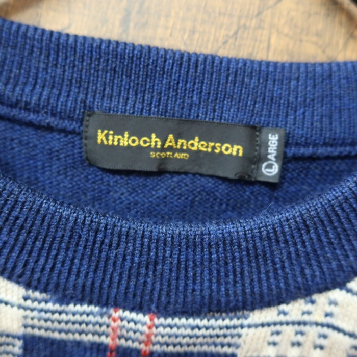 90s 人気レトロ☆キンロック アンダーソン LS ウールセーター | Vintage.City 빈티지숍, 빈티지 코디 정보