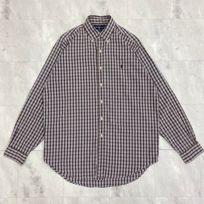 Ralph Lauren チェックシャツ【M】 | Vintage.City 古着屋、古着コーデ情報を発信