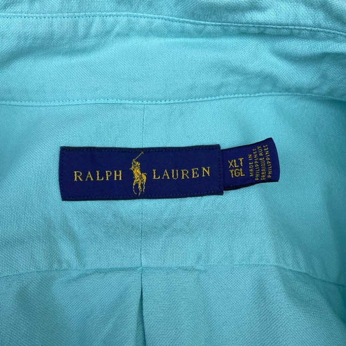 Ralph Lauren ラルフローレン 無地 コットンシャツ メンズXL | Vintage.City 古着屋、古着コーデ情報を発信