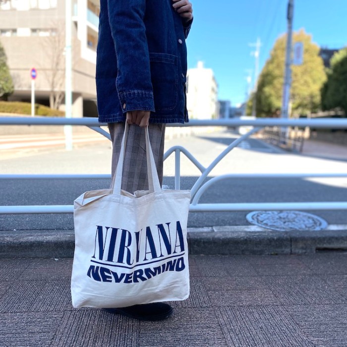 海外限定 オフィシャル Nirvana Nevermind トートバッグ | Vintage.City 古着屋、古着コーデ情報を発信