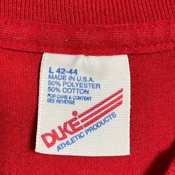 DUKE】90s USA製 ロンt 長袖Tシャツ ロングTシャツ long sleeve 消防士