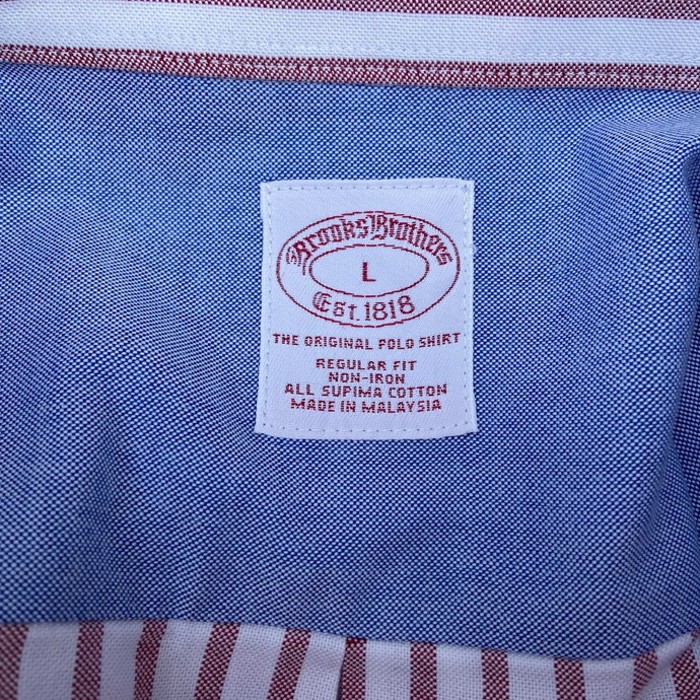 90年代 Brooks Brothers  ブルックスブラザーズ ストライプ ボタンダウンシャツ メンズL | Vintage.City 古着屋、古着コーデ情報を発信