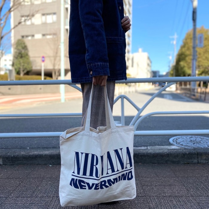 海外限定 オフィシャル Nirvana Nevermind トートバッグ | Vintage.City 古着屋、古着コーデ情報を発信