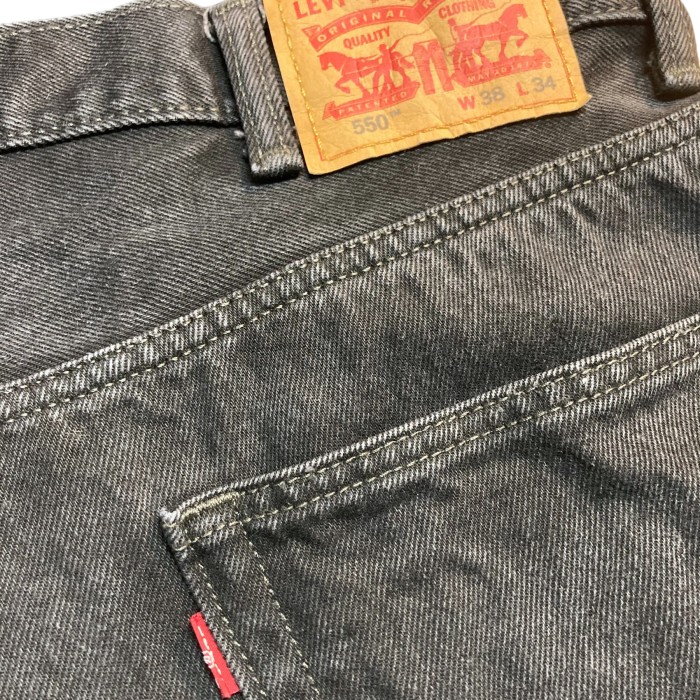 Levi’s リーバイス 550 ブラック リラックスフィット デニムパンツ | Vintage.City 古着屋、古着コーデ情報を発信