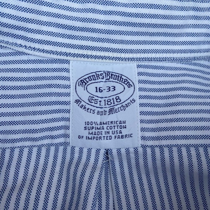 USA製 90年代 Brooks Brothers  ブルックスブラザーズ ストライプ コットンシャツ メンズL | Vintage.City 古着屋、古着コーデ情報を発信