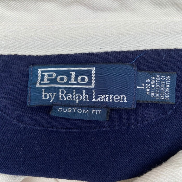 Polo by Ralph Lauren ポロバイラルフローレン  ボーダー  ラガーシャツ メンズL | Vintage.City 古着屋、古着コーデ情報を発信