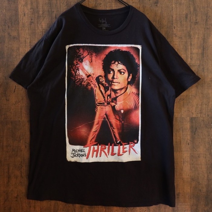 独創的 USA製 ヴィンテージ マイケルジャクソン スリラー Tシャツ L 
