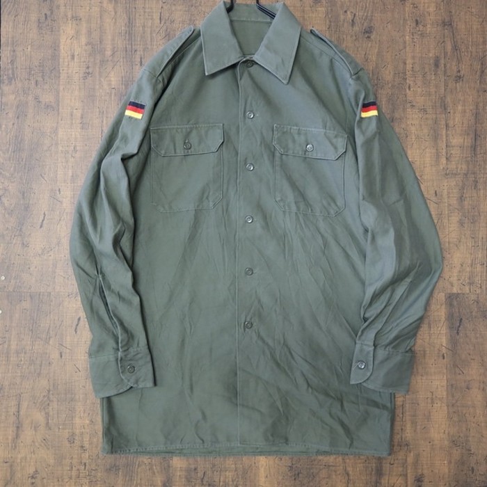 人気ミリタリー☆Unknown ドイツ軍 LSフィールドシャツ | Vintage.City 古着屋、古着コーデ情報を発信