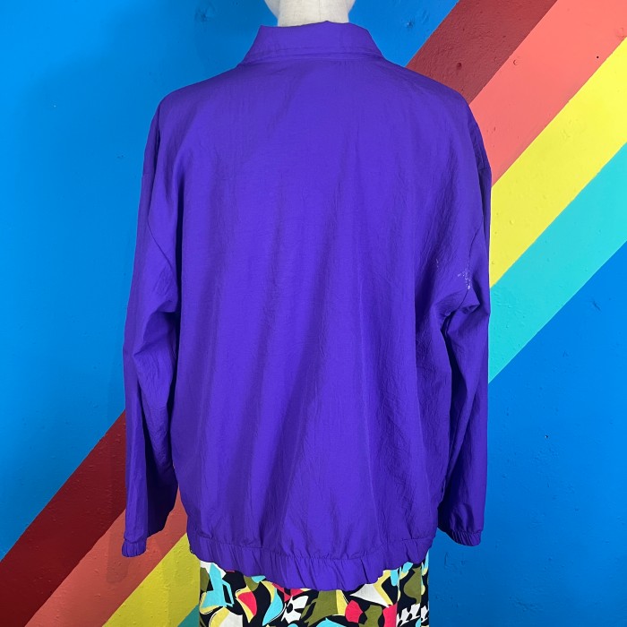 90s Gather Design Purple Jacket / Made In USA 古着 ジャンパー ヴィンテージ vintage ジャケット | Vintage.City 빈티지숍, 빈티지 코디 정보