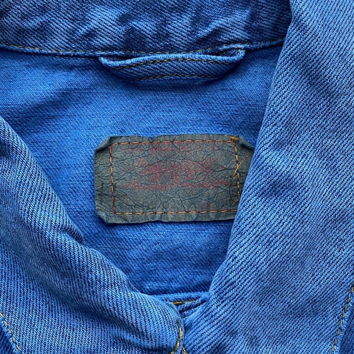 Levi's Overdyed Denim Vest | Vintage.City Vintage Shops, Vintage Fashion Trends