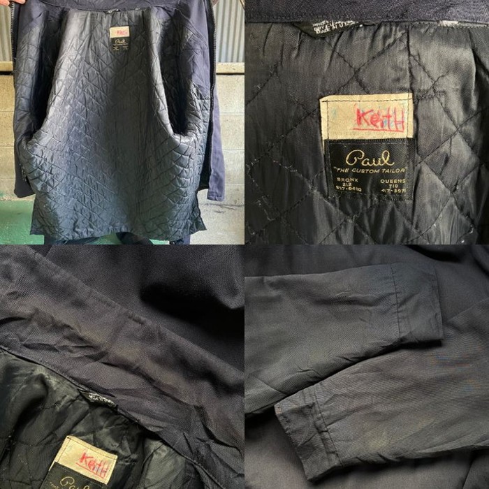 ビッグサイズ 80年代～ USA製 ダブルジップ スリット ワークジャケット メンズ2XL相当 | Vintage.City 古着屋、古着コーデ情報を発信