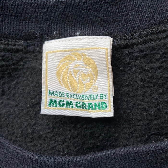 90年代 USA製 MGM GRAND ホテル スーベニア ロゴ プリント スウェットシャツ  メンズM | Vintage.City 古着屋、古着コーデ情報を発信