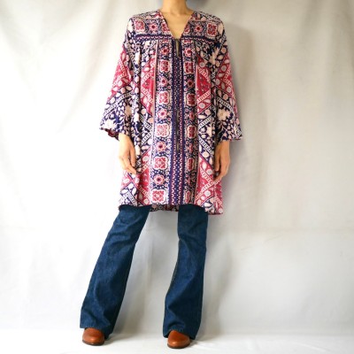 70s pakistan ethnic pullover tops | Vintage.City ヴィンテージ 古着