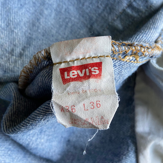 90年代 USA製 Levi's リーバイス 501 ストレート デニムパンツ メンズ ...