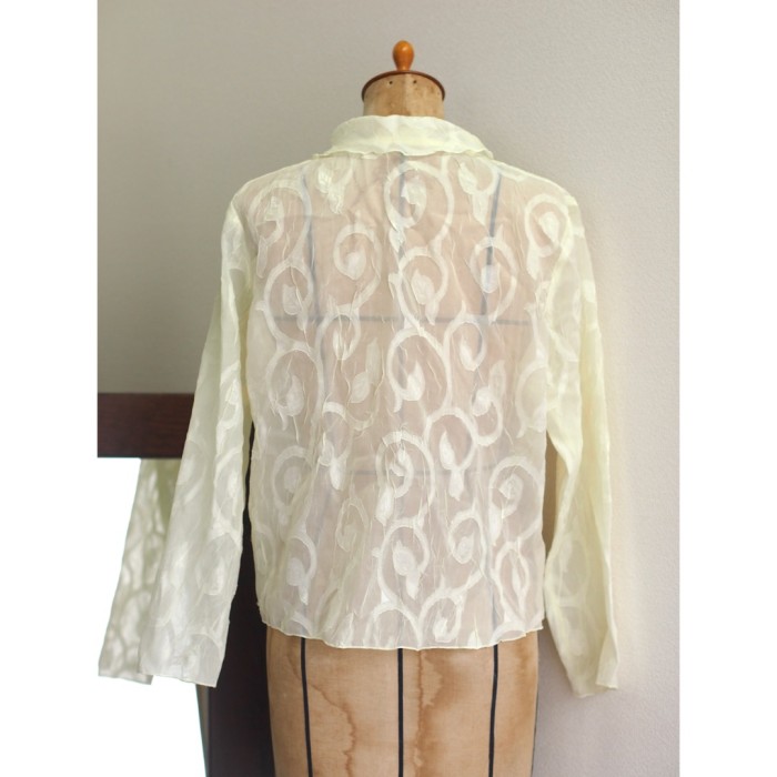 #321 sheer blouse シアーブラウス レディースM | Vintage.City Vintage Shops, Vintage Fashion Trends