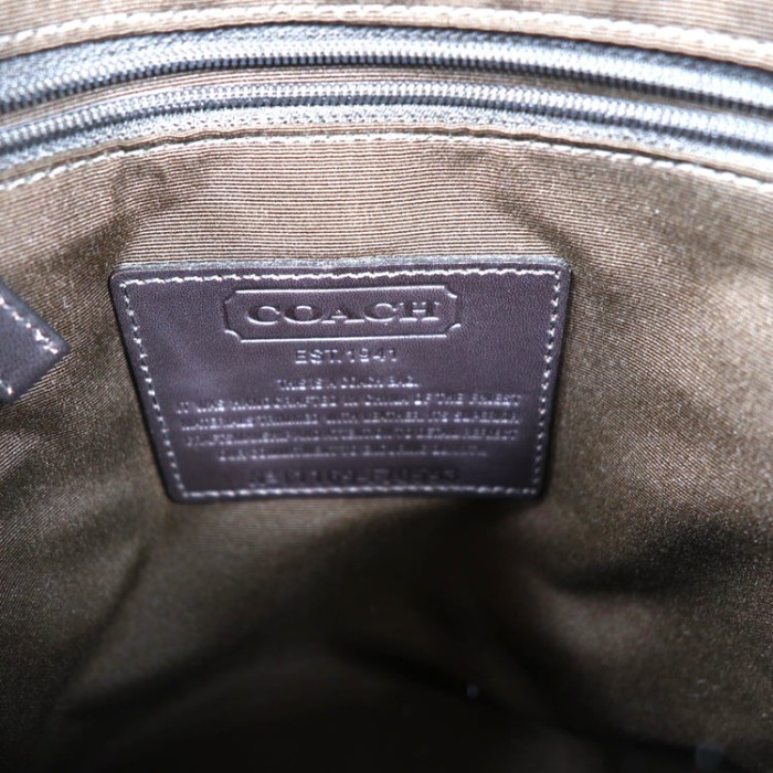 COACH ショルダーバッグ カーキ ナイロン レザー ミニシグネチャー F70593 | Vintage.City 古着屋、古着コーデ情報を発信