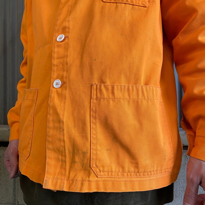 70～80年代 VETRA オレンジ コットンツイル フレンチワークジャケット
