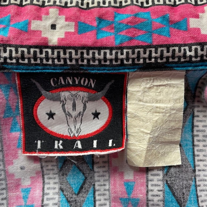 90’s  CANYON TRAIL  ネイティブ柄  長袖 ウエスタンシャツ メンズXL相当 | Vintage.City Vintage Shops, Vintage Fashion Trends