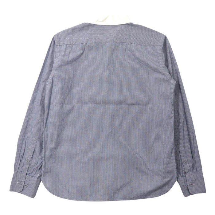 BRU NA BOINNE ボタンダウンシャツ 0 ブルー ストライプ  コットン | Vintage.City 古着屋、古着コーデ情報を発信