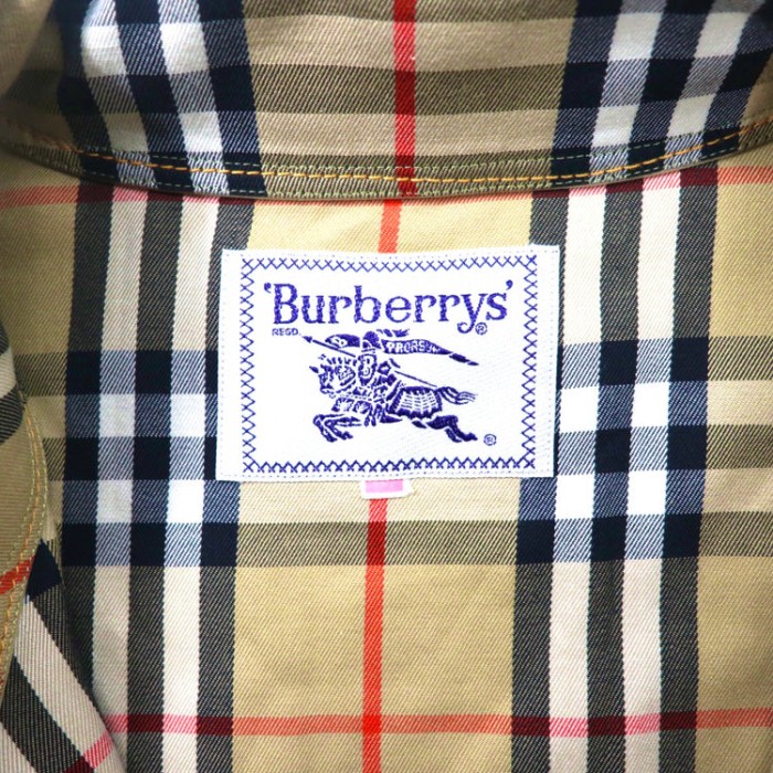 Burberrys リメイクブルゾン 11AR ベージュ コットン ノバチェックカラー | Vintage.City 古着屋、古着コーデ情報を発信