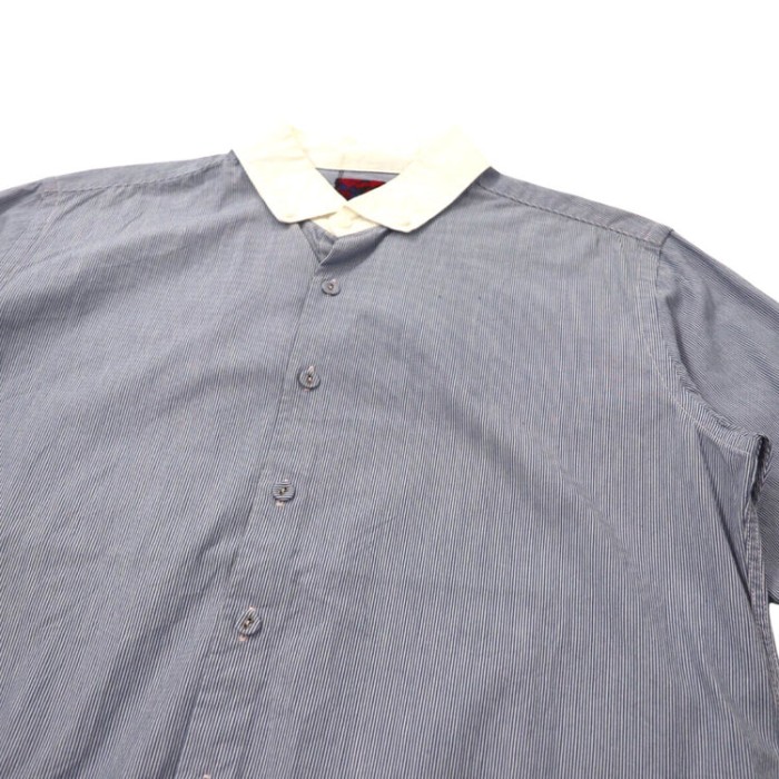 BRU NA BOINNE ボタンダウンシャツ 0 ブルー ストライプ  コットン | Vintage.City Vintage Shops, Vintage Fashion Trends