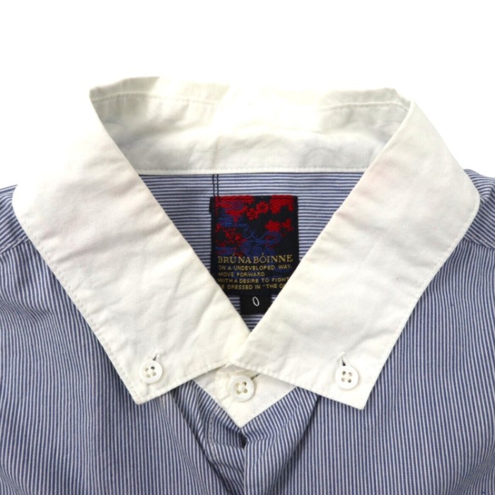 BRU NA BOINNE ボタンダウンシャツ 0 ブルー ストライプ  コットン | Vintage.City Vintage Shops, Vintage Fashion Trends