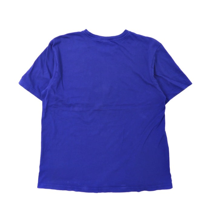 TOMMY HILFIGER Tシャツ L ブルー コットン ロゴプリント 90年代 | Vintage.City 古着屋、古着コーデ情報を発信