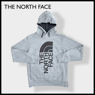 【THE NORTH FACE】ビッグロゴ 縦ロゴ プリント パーカー プル