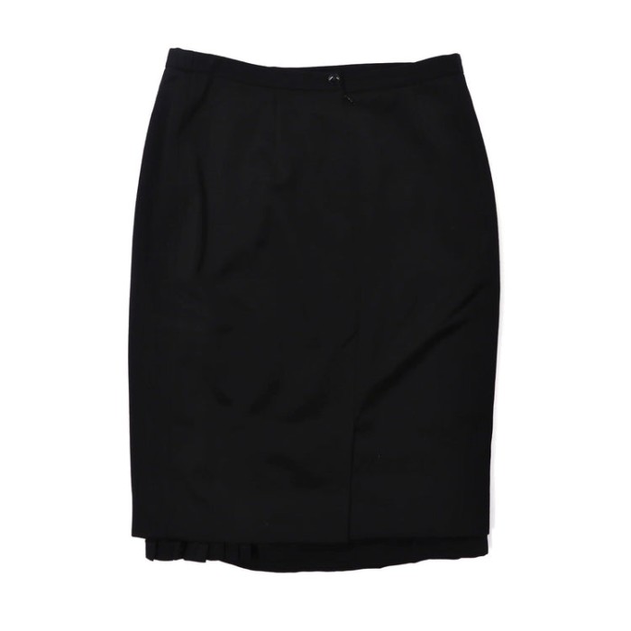 HERNO レイヤードタイトスカート 46 ブラック ウール イタリア製 | Vintage.City 빈티지숍, 빈티지 코디 정보