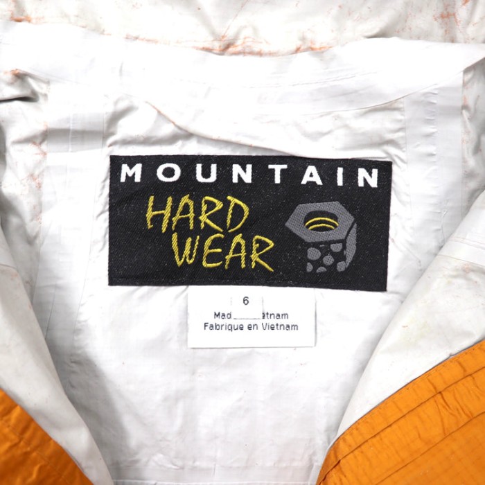 MOUNTAIN HARDWEAR シェルパーカー S オレンジ ナイロン | Vintage.City 古着屋、古着コーデ情報を発信