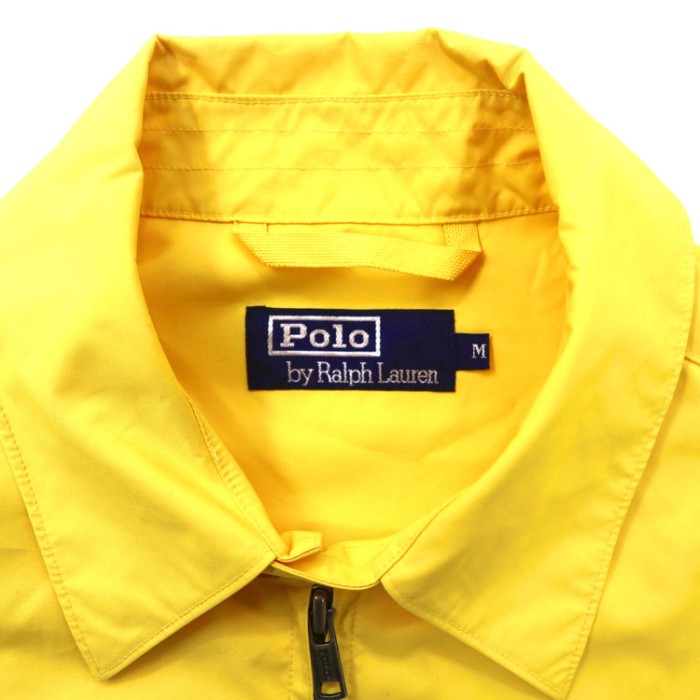 Polo by Ralph Lauren スウィングトップ M イエロー ポリエステル スモールポニー刺繍 | Vintage.City 古着屋、古着コーデ情報を発信