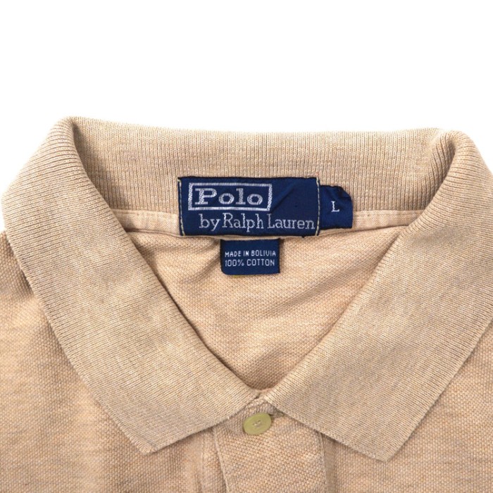 Polo by Ralph Lauren ポロシャツ  L ベージュ コットン ビッグサイズ | Vintage.City Vintage Shops, Vintage Fashion Trends