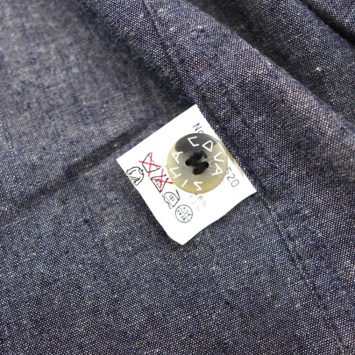 SINA COVA リネンテーラードジャケット LL ブルー 日本製 | Vintage.City 빈티지숍, 빈티지 코디 정보