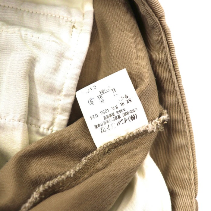 POLO SPORT RALPH LAUREN ロングチノスカート 9 ベージュ フロントボタン 90年代 日本製 | Vintage.City 古着屋、古着コーデ情報を発信