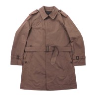SANYO COAT ステンカラーコート M カーキ ポリエステル ソロテックス | Vintage.City 古着屋、古着コーデ情報を発信