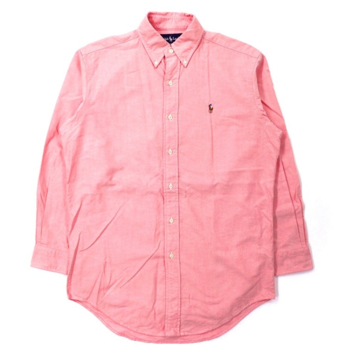 Ralph Lauren ボタンダウンオックスフォードシャツ 37-80 ピンク | Vintage.City 빈티지숍, 빈티지 코디 정보