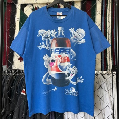 90s デザインTシャツ キャスパー ペプシコーラ プリント シングル ...