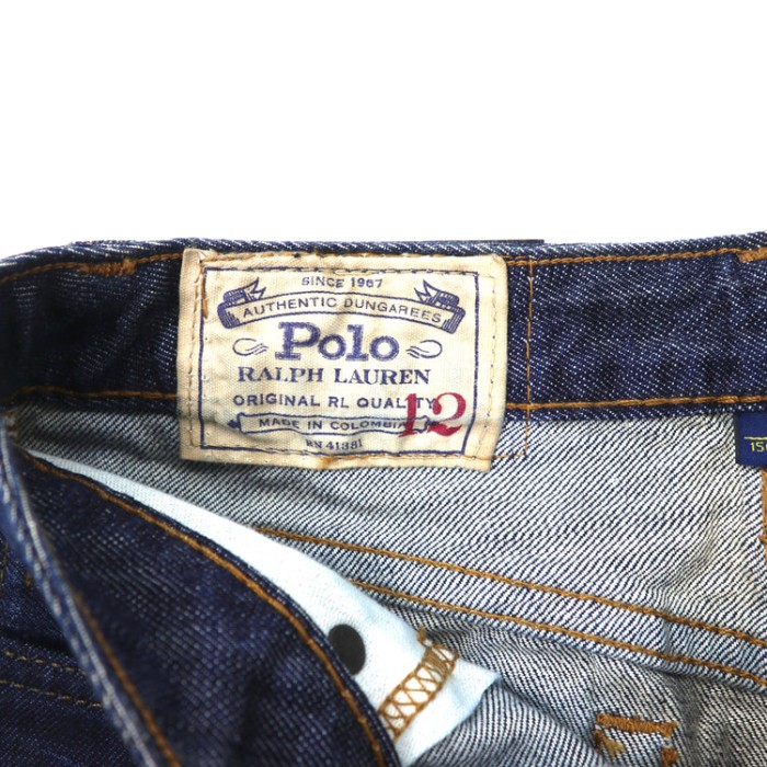 POLO RALPH LAUREN スキニーデニムパンツ 12 ネイビー 濃紺 コロンビア製 | Vintage.City 빈티지숍, 빈티지 코디 정보